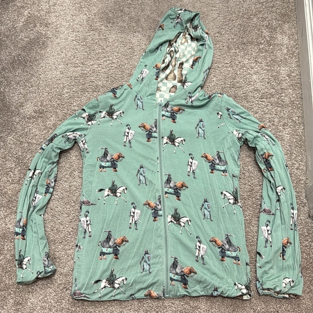 Posh Peanut Chess / Wallace Reversible Jacket - Picture 4 of 6